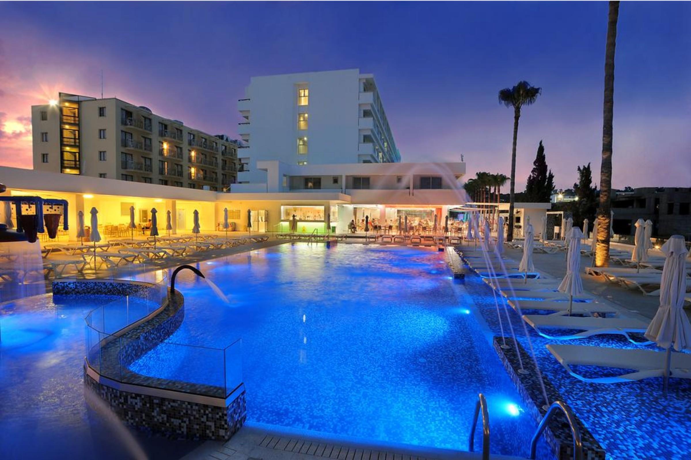 Nelia Beach Hotel & Spa Ayia Napa Bagian luar foto