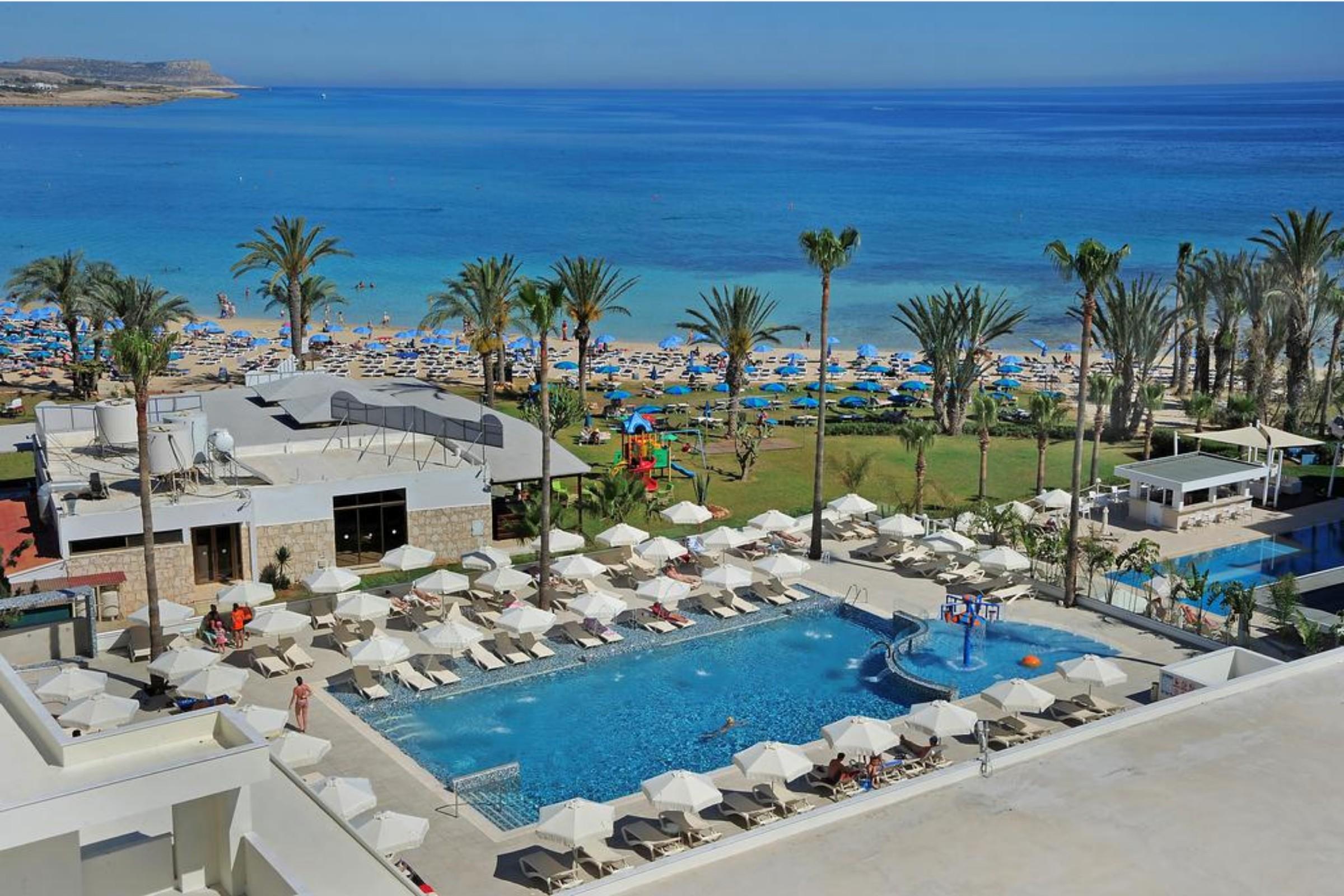 Nelia Beach Hotel & Spa Ayia Napa Bagian luar foto